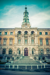 Town Hall in Bilbao Spain