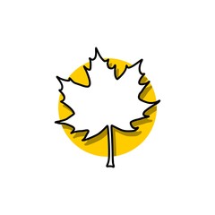 Maple leaf Canada symbol, icon, logo design