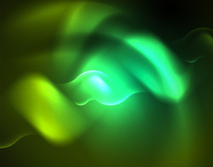 Neon lights vector abstract background