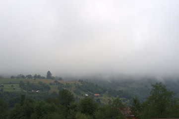  Carpathian village. Ukraine