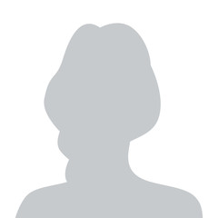 Person gray photo placeholder woman