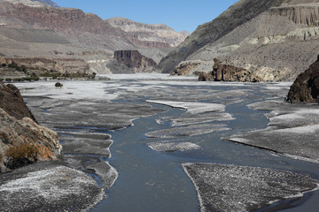 Mountain range, Himalaya, Annapurna, Nepal