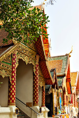 Obraz premium Wat Phra That Doi Suthep, a temple in Thailand