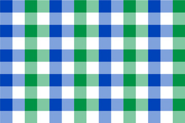 Mint and Light Blue Gingham pattern. Texture from rhombus/squares for - plaid, tablecloths, clothes, shirts, dresses, paper, bedding, blankets, quilts and other textile products. 