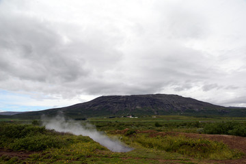 Hochtemperaturgebiet auf Island