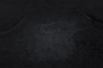 Fototapeta premium Dark grey black slate texture in natural pattern with high resolution for background and design art work. Black stone wall.