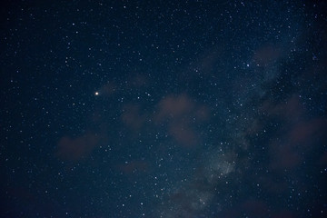 starry sky with stars