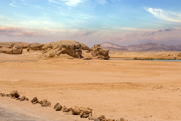 Fototapeta na wymiar Sinai Hidden bay National Park Ras Mohamed (Muhammed, Mohammed), Egypt