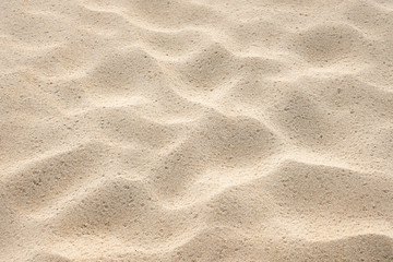Sand texture on the beach