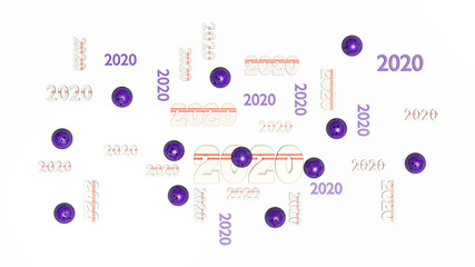 Top View of Several Bowling 2020 Designs with Some Bowls
