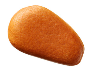 Pine nuts on white background