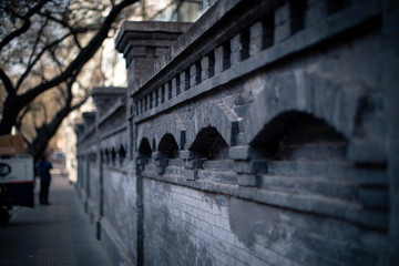 Fototapeta na wymiar Historical building in Beijing Legation Quarter