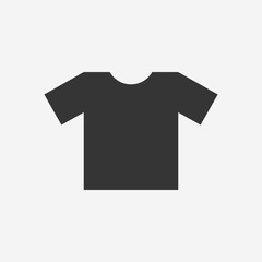 T- Shirt icon. New trendy art style t- shirt vector illustration