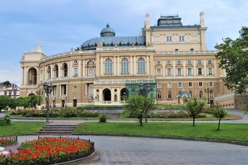 Odessa national theatre. Ukraine.