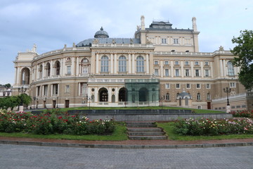 Fototapeta na wymiar Odessa national theatre. Ukraine.