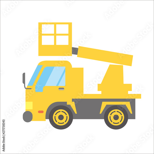 35 高所作業車 イラスト イラスト素材 ベクター クリップアート Yukiko 35 高所作業車 イラスト イラスト素材 ベクター クリップアート Yukiko