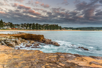 Sunrise Seascape from the Headland © Merrillie