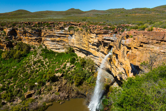 Waterfall, Nieuwoudtville, Namaqualand, Northern Cape province, South Africa, Africa