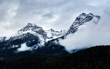 Obraz premium mountains in winter