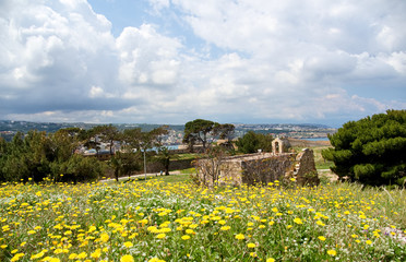 Greece Creta island Rethymno fortress Castle