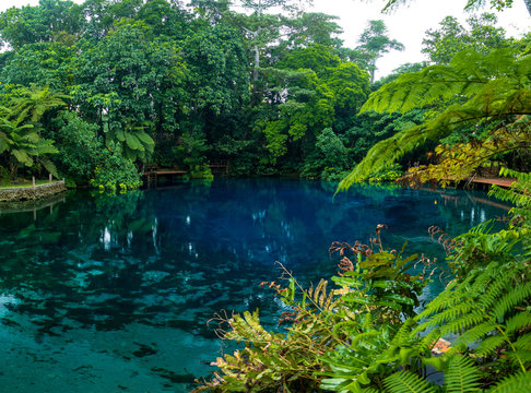 Nanda Blue Hole, Espiritu Santo, Vanuatu, Luganville