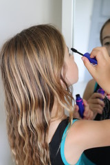 Young girl makeup