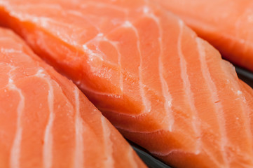 frischer Lachs aus Norwegen