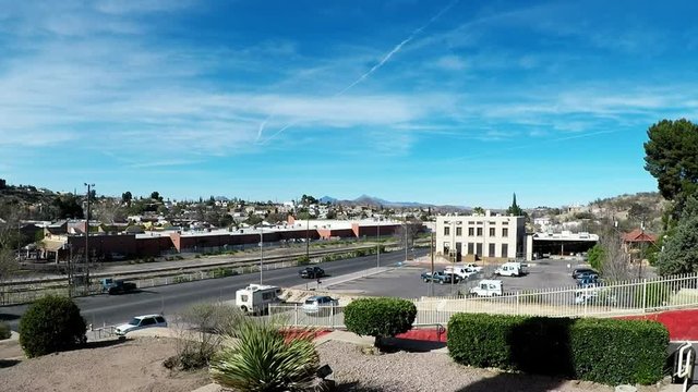 City Of Nogales Arizona High And Wide Shot