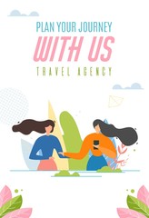 Easy Journey Planning with Travel Agency Ad Banner