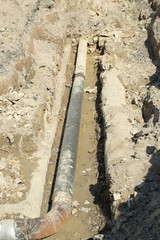 Repair of underground utilities. Repair of plumbing. Department of housing and communal services