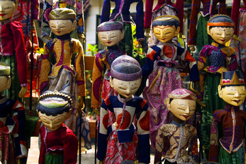 Obraz premium Traditional puppet ,marionette of indonesian culture