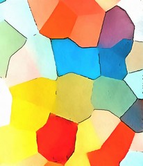 Abstract artistic geometric colorful pattern. Polygonal unusual effect background. Modern concept texture. 