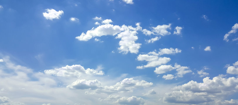 sky blue clouds cloudscape backgrounds