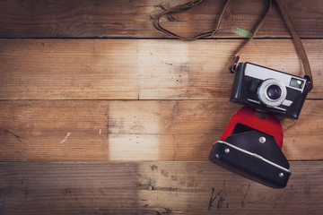 vintage photo camera