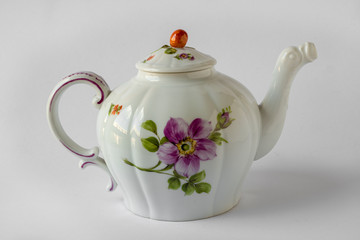Antique teapot, Nymphenburg Porcellain, around 1920