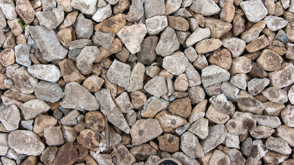 colored crushed stone