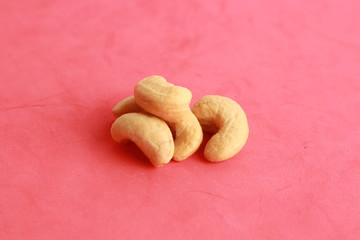 dried fruit of cashew nuts