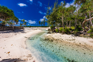 Eton Beach, Efate Island, Vanuatu, near Port Vila - famous beach on the east coast