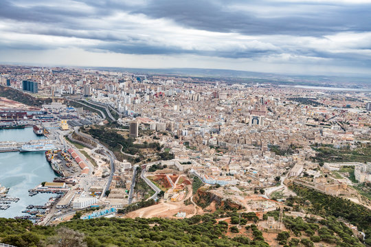 View over Oran, Algeria