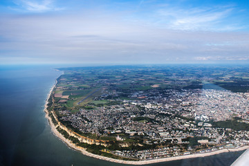 Fototapeta premium Le Havre à Etretas normandy coast