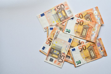 50 Euro banknotes