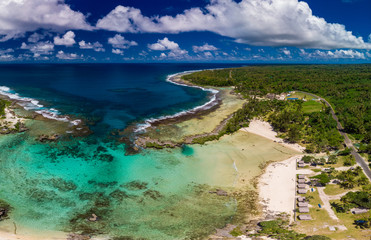 Eton Beach, Efate Island, Vanuatu, near Port Vila - famous beach on the east coast