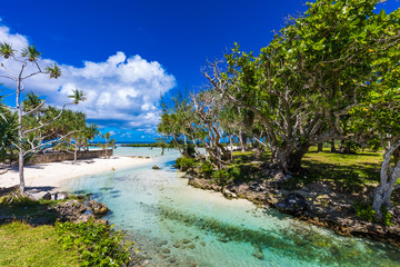 Eton Beach, Efate Island, Vanuatu, near Port Vila - famous beach on the east coast