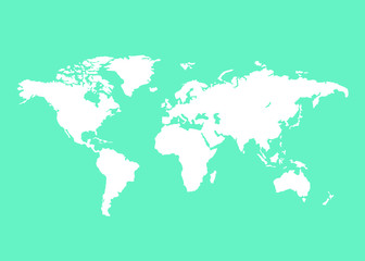 Fototapeta na wymiar Earth map vector design illustration isolated on background