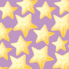 pattern of cute stars background