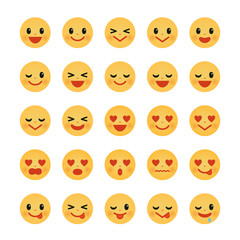 顔　表情　笑顔