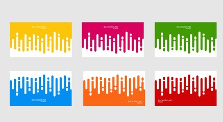 blunt line background design with several color choices