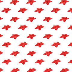 cute starfishes summer pattern background