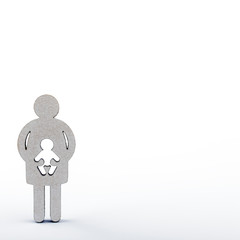 Mother and child. Pregnancy.