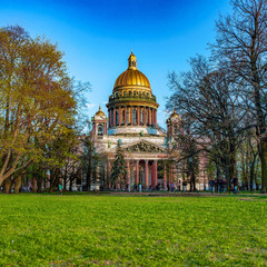 St. Isaac's Cathedral in St. Petersburg